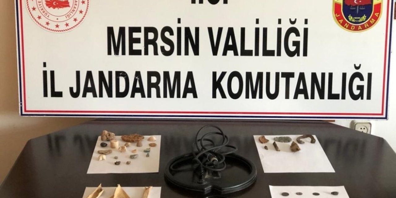 Mersin’de tarihi eser kaçakçılığı operasyonu