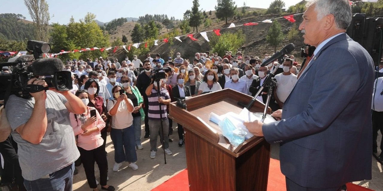 Karalar: "Aladağ’a 10 yılda yapılamayan hizmeti 1 yılda yaptık"