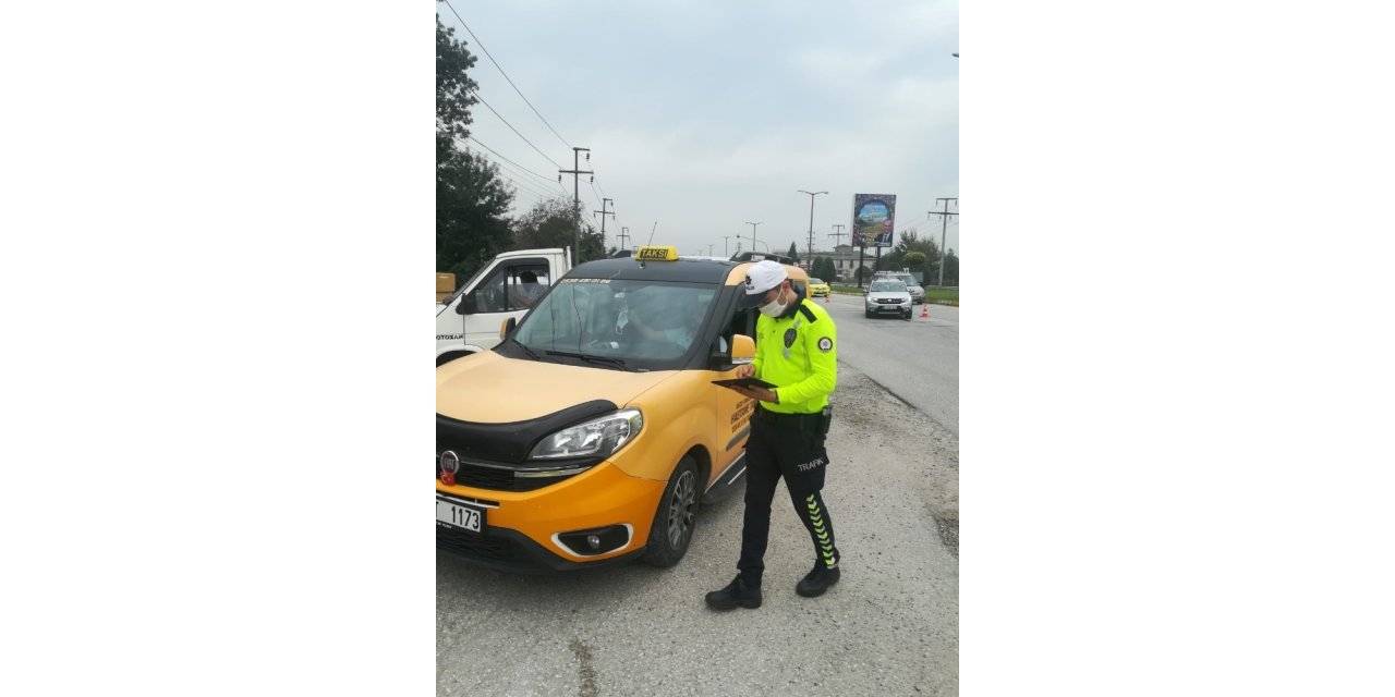 Düzce’de kurallara uymayan sürücülere ceza yağdı