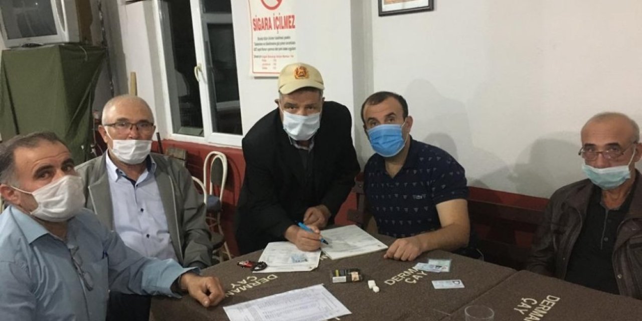 Kore Gazisi Nalcı ve 18 kişi AK Parti’ye üye oldu