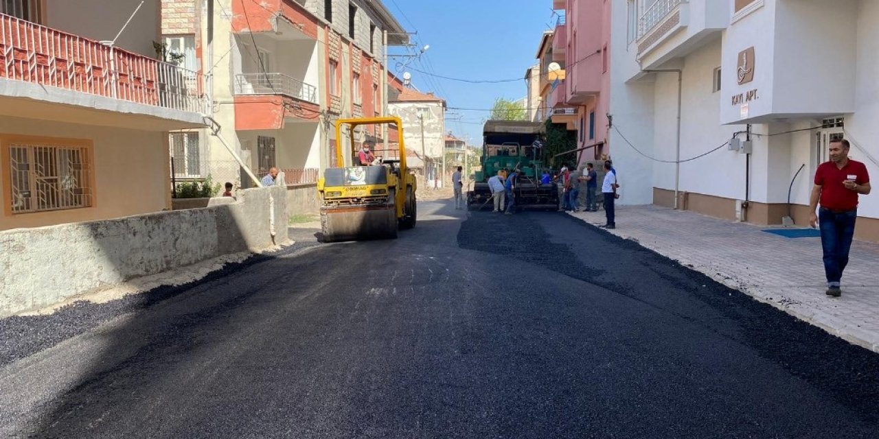 Gölbaşında asfalt çalışmaları devam ediyor