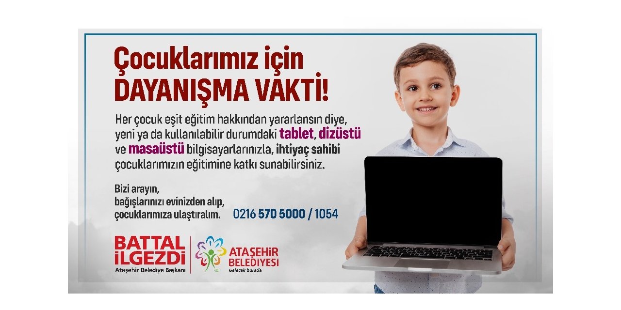 Atık pil toplayarak kazandıkları tabletleri uzaktan eğitim için bağışladılar