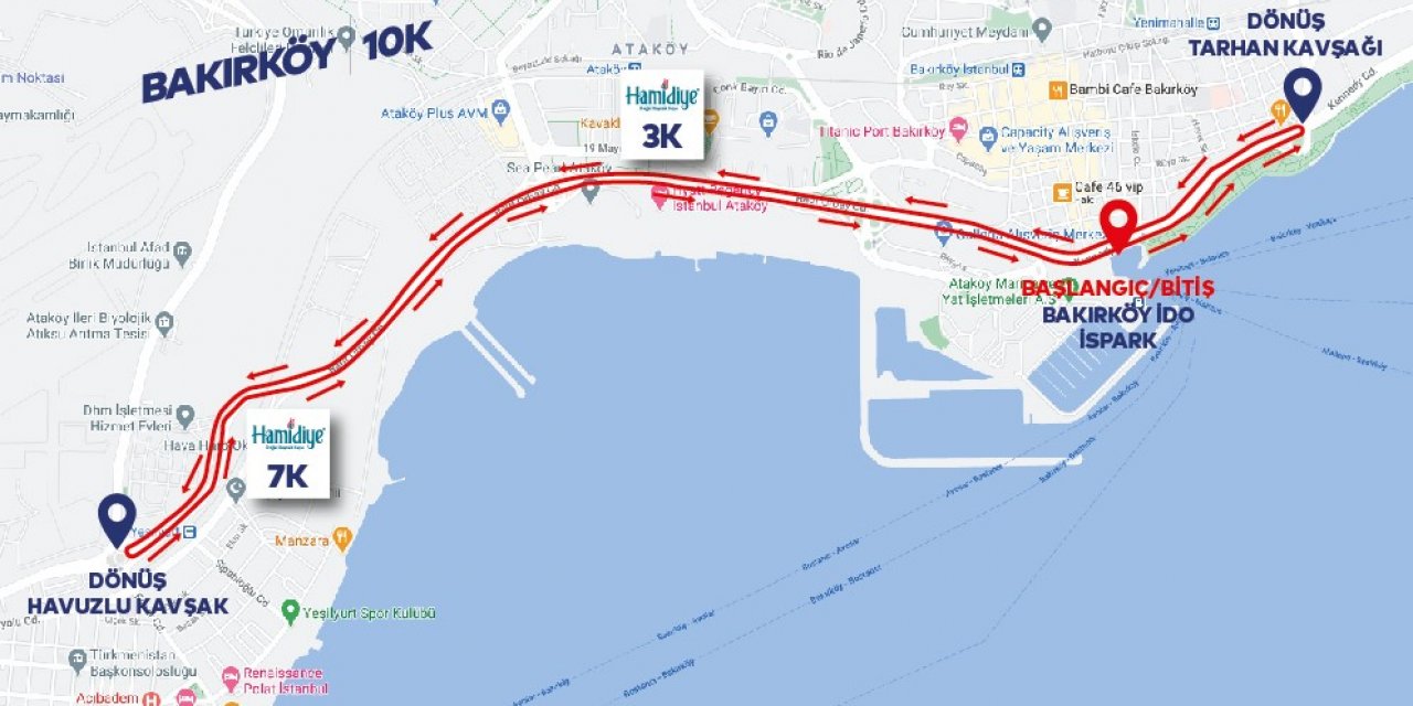 ’İstanbul’u Koşuyorum’ Bakırköy etabında 400 İstanbullu yarışacak