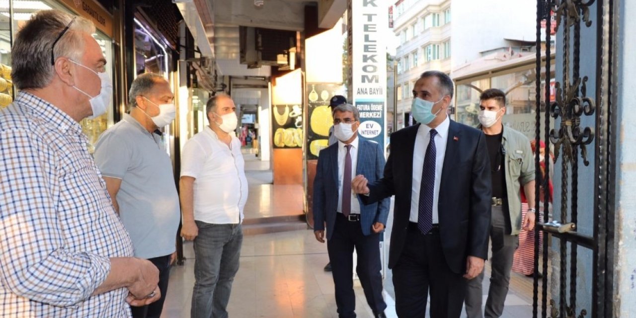 İl protokolünden Korona Virüs denetimi