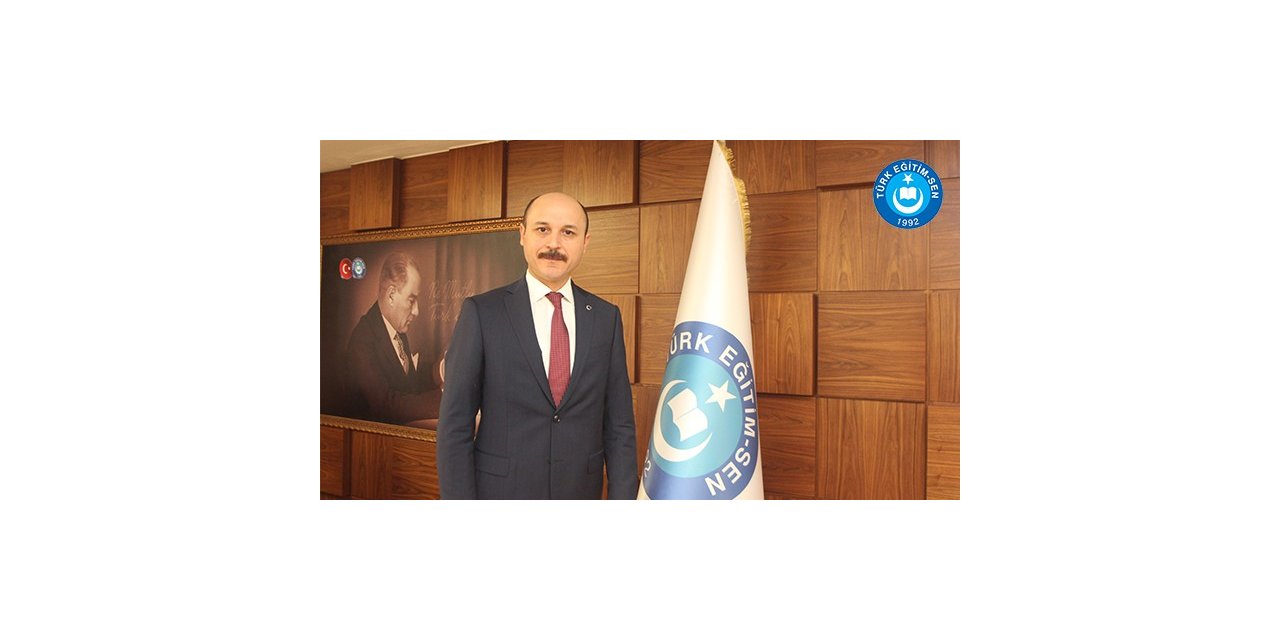 Türk Eğitim-Sen Genel Başkanı Geylan: “Öğretmenin itibarı, toplumun itibarıdır”