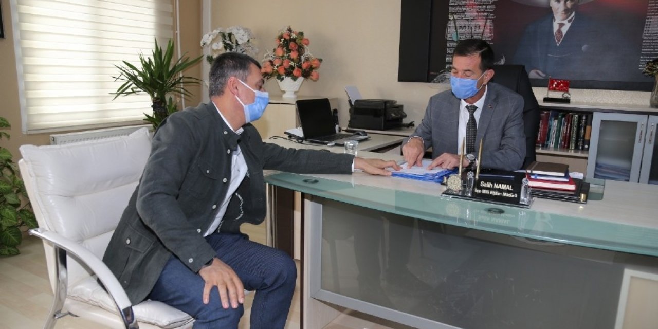 Başkan Şimşek’ten temiz okullar için destek