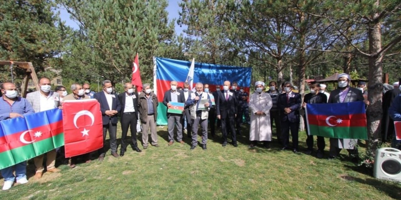 Bayburt’tan Azerbaycan’a destek