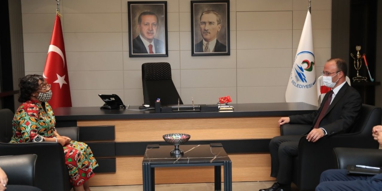 Pamukkale Belediyesi, Prof. Elizabeth Kiango Kiondo’yu ağırladı