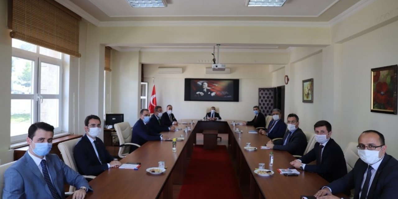 Akçakoca’da Kaymakamlar toplantısı gerçekleştirildi