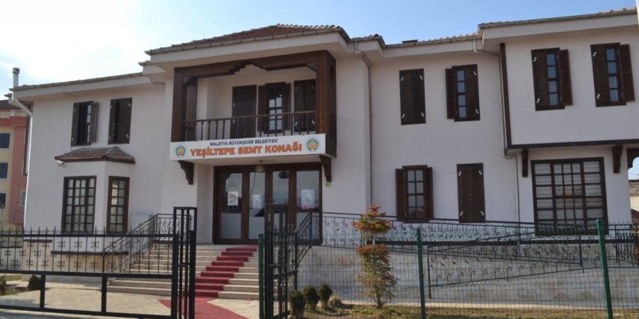 Malatya Büyükşehir semt konakları eğitime hazır