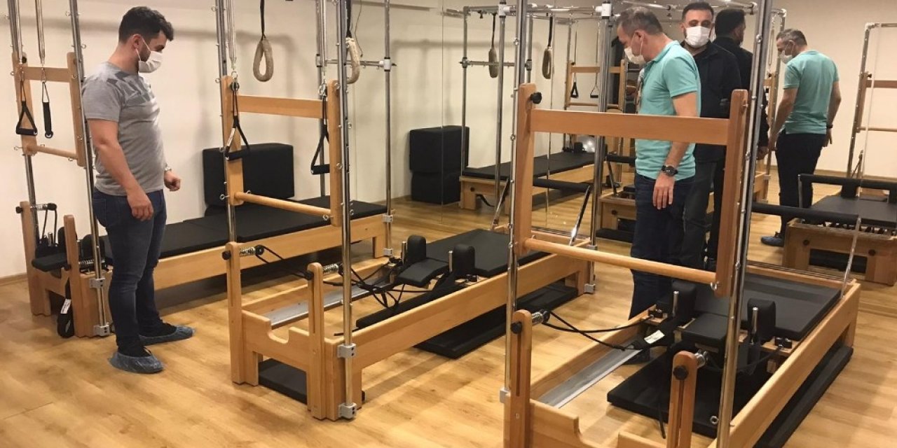 Spor salonlarında denetimler sürüyor