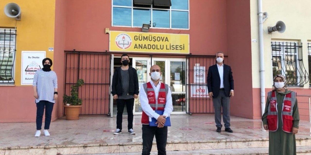Gümüşova okulları denetimden geçti