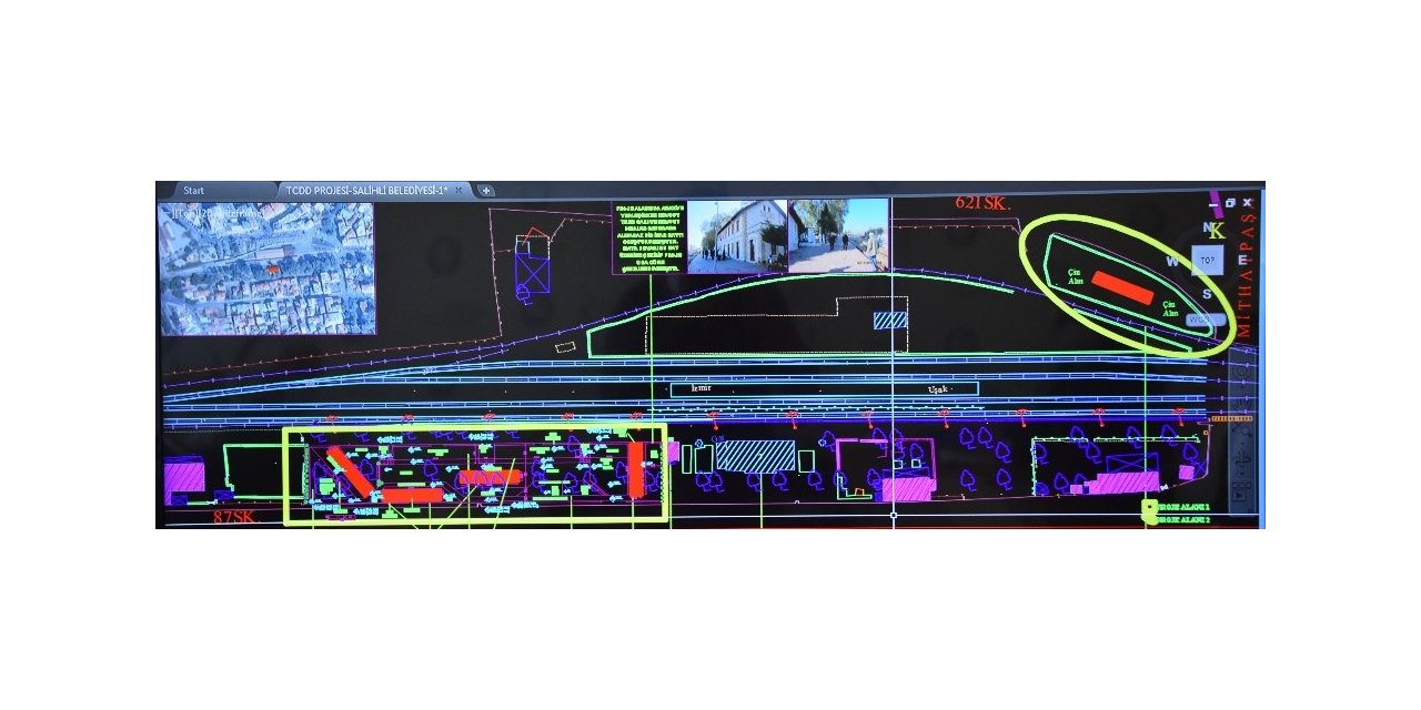 Salihli gar projesi görüşüldü