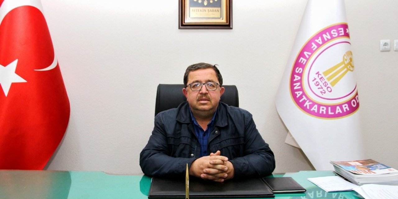 Başkan Şadan; “İnternet alışverişleri esnafı itibarsızlaştırıyor”