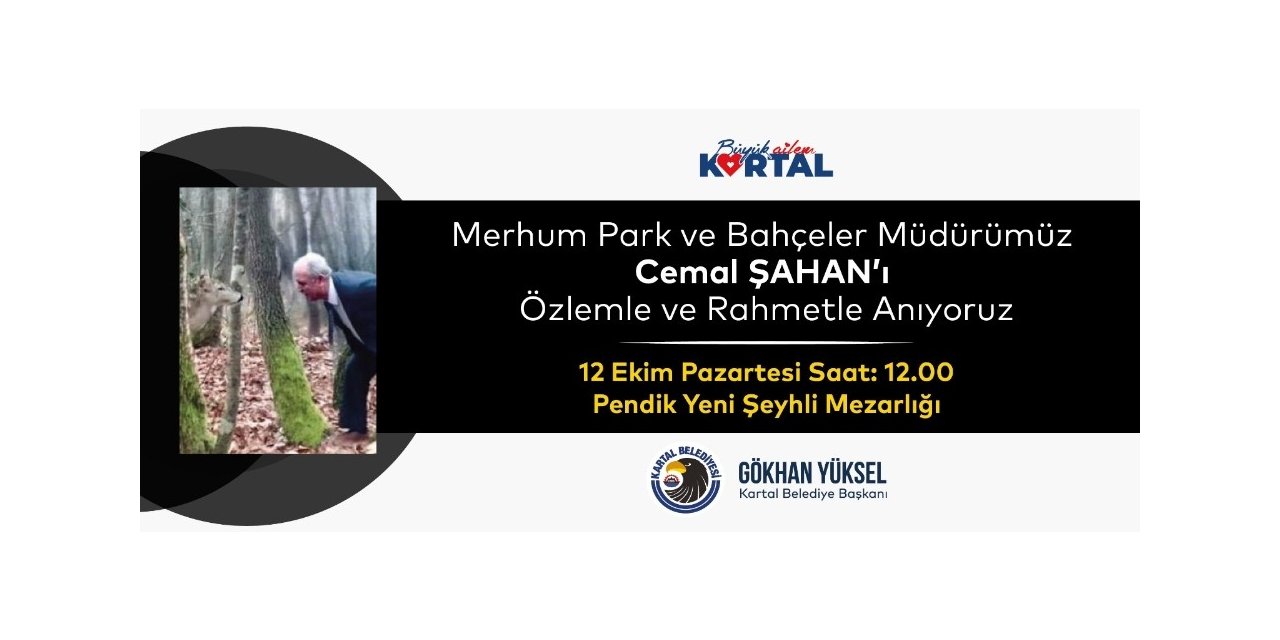 Cemal Şahan ebediyete intikal edişinin 2. yılında mezarı başında anılacak