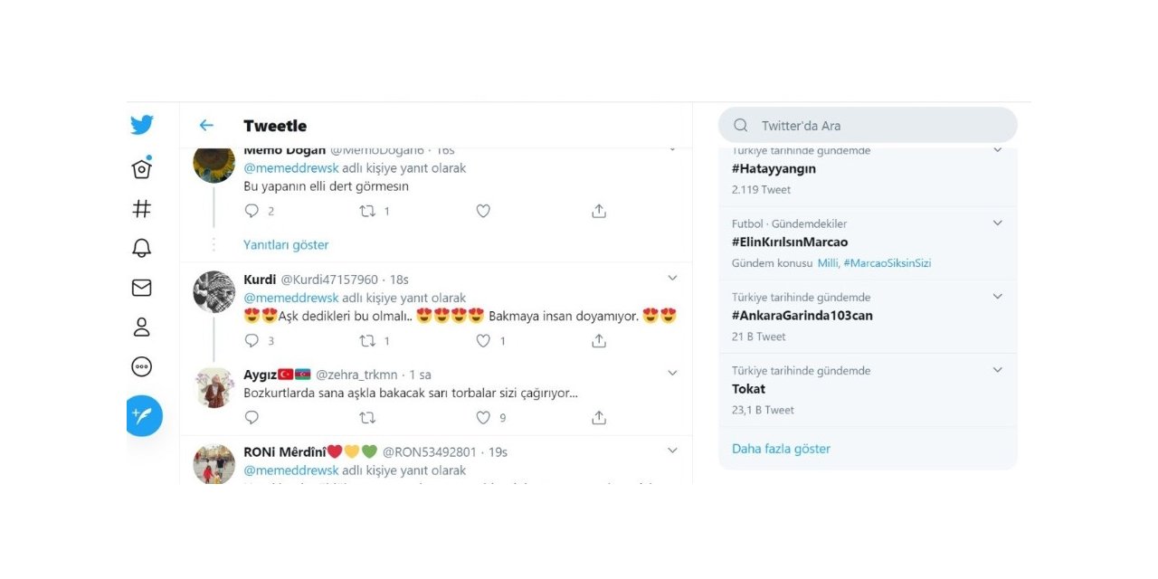 Hatay yanarken, PKK sempatizanları reklam peşine düştü