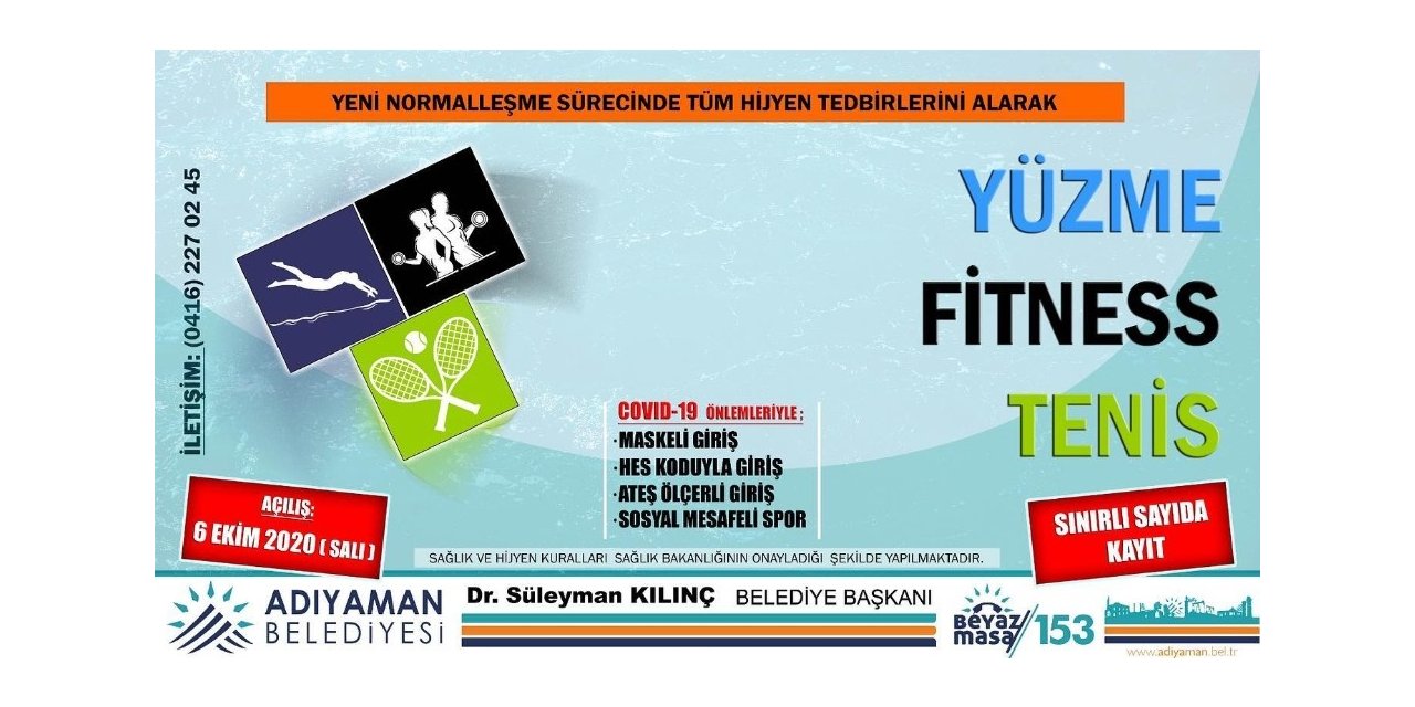 Spor kompleksi kapılarını açtı