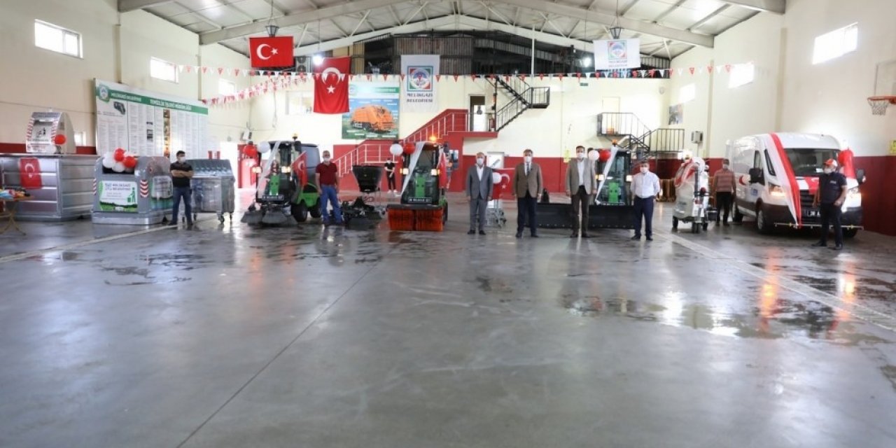 Pandemi döneminde Melikgazi’de rekor iş makinesi alımı