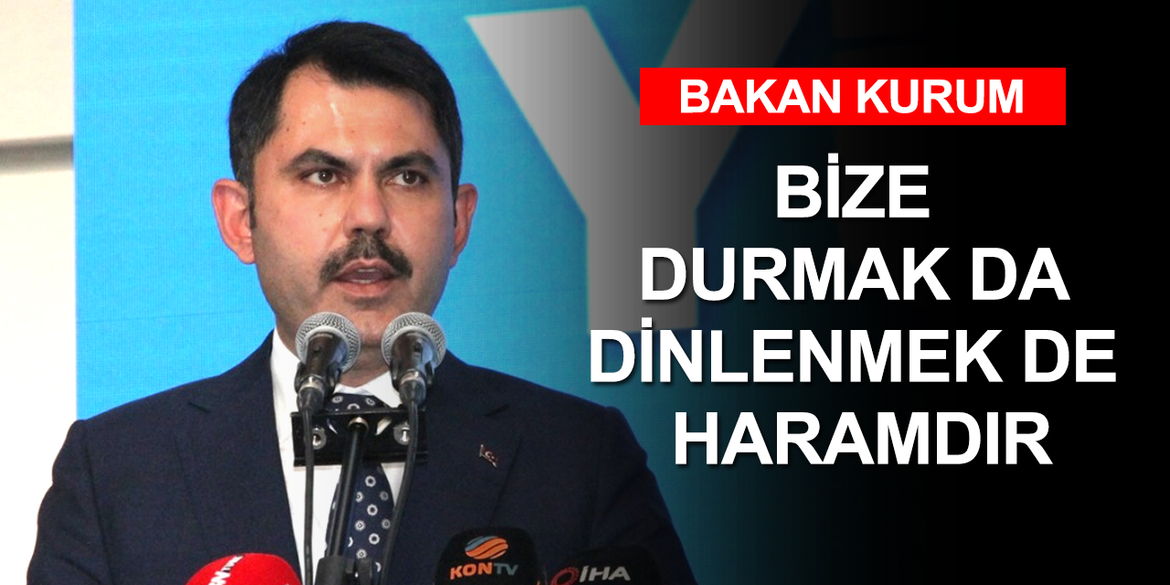 Konya'da konuşan Bakan Kurum: Türkiye'yi siyasetiyle ordusuyla ekonomisiyle küresel güç yapacağız