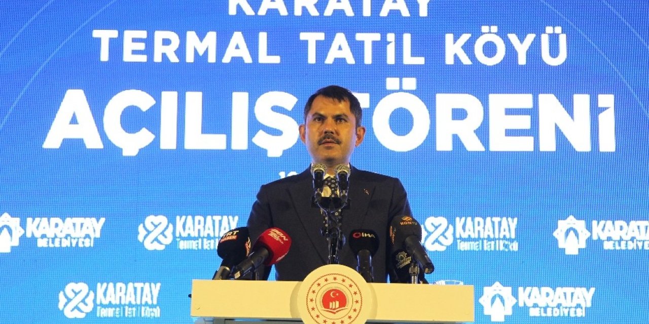 Konya'nın yeni yatırımları buna göre yapılacak! Bakan Murat Kurum duyurdu