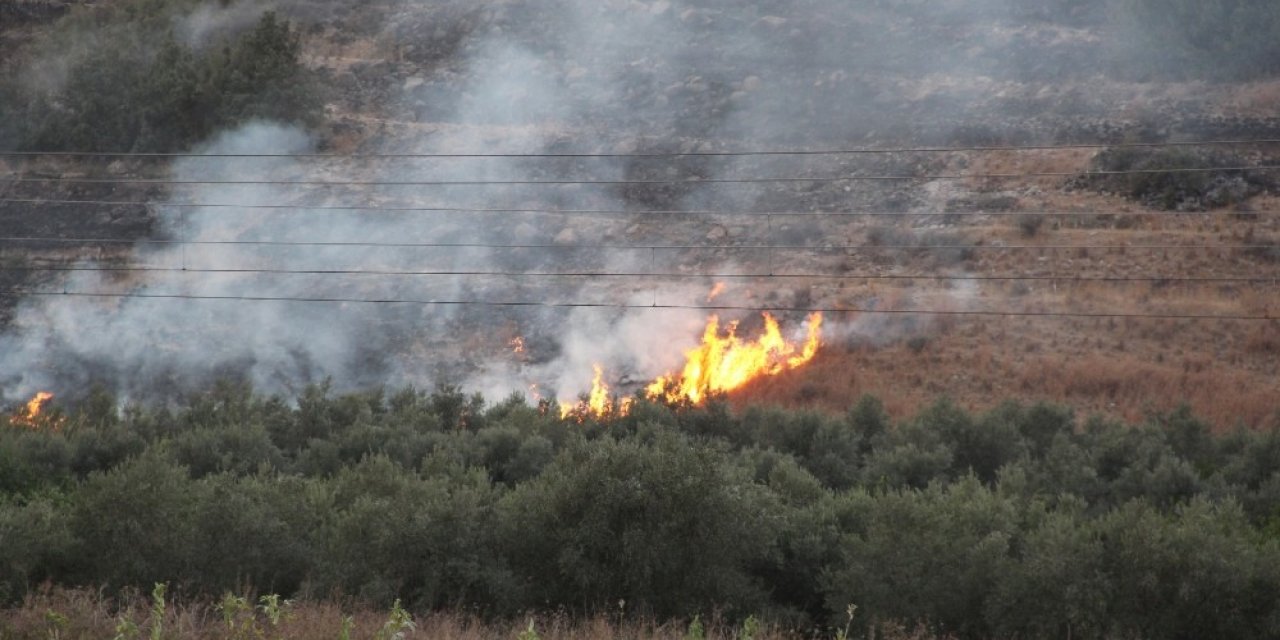 Hatay’da otluk yangını kontrol altına alındı