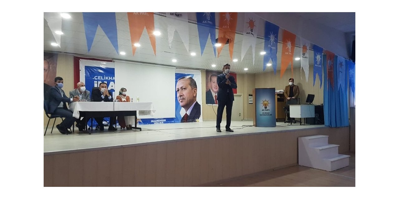 AK Parti Çelikhan ilçe kongresi yapıldı