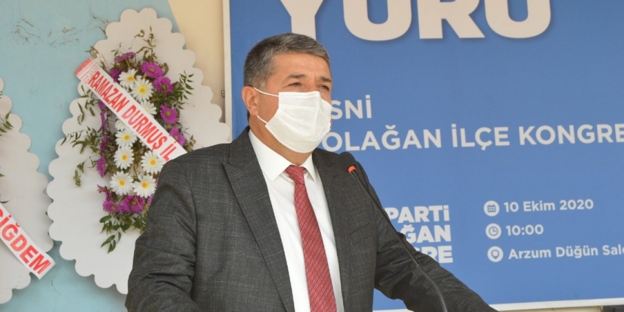 AK Parti Besni İlçe Başkanlığına İsmail Sümer seçildi