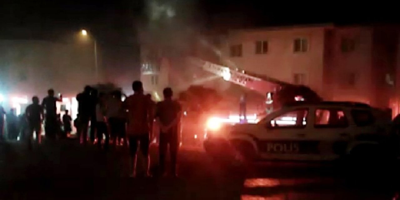 İzmir’de korkutan yangın