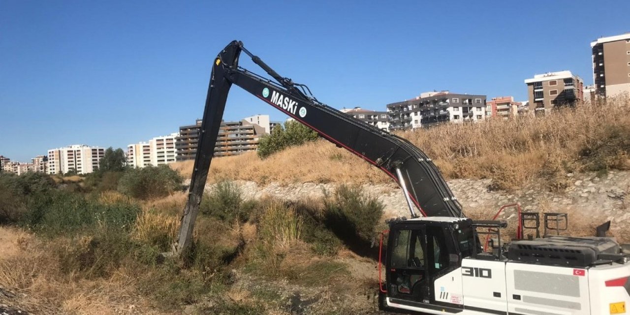 Karaçay Deresi temizlendi, taşkın yaşanmadı