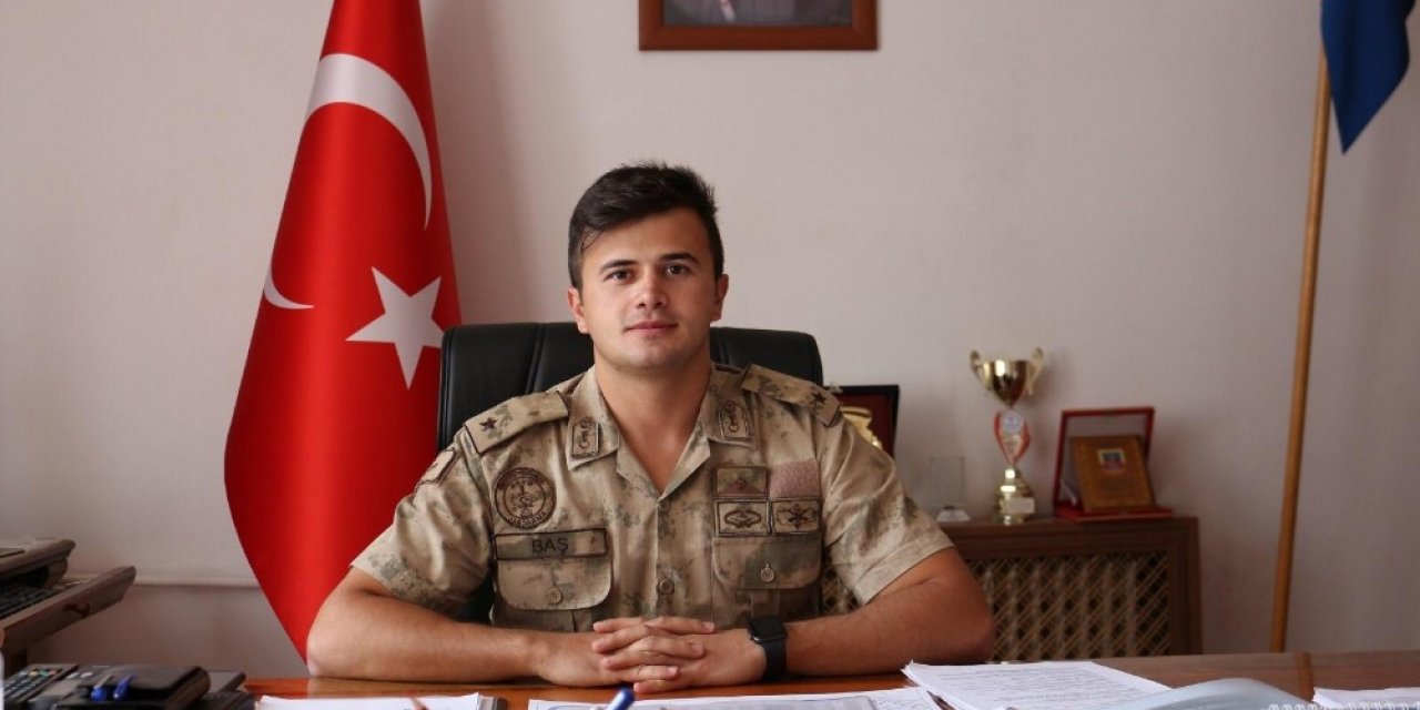 Akçadağ Jandarma Bölük Komutanı Halil Baş göreve başladı
