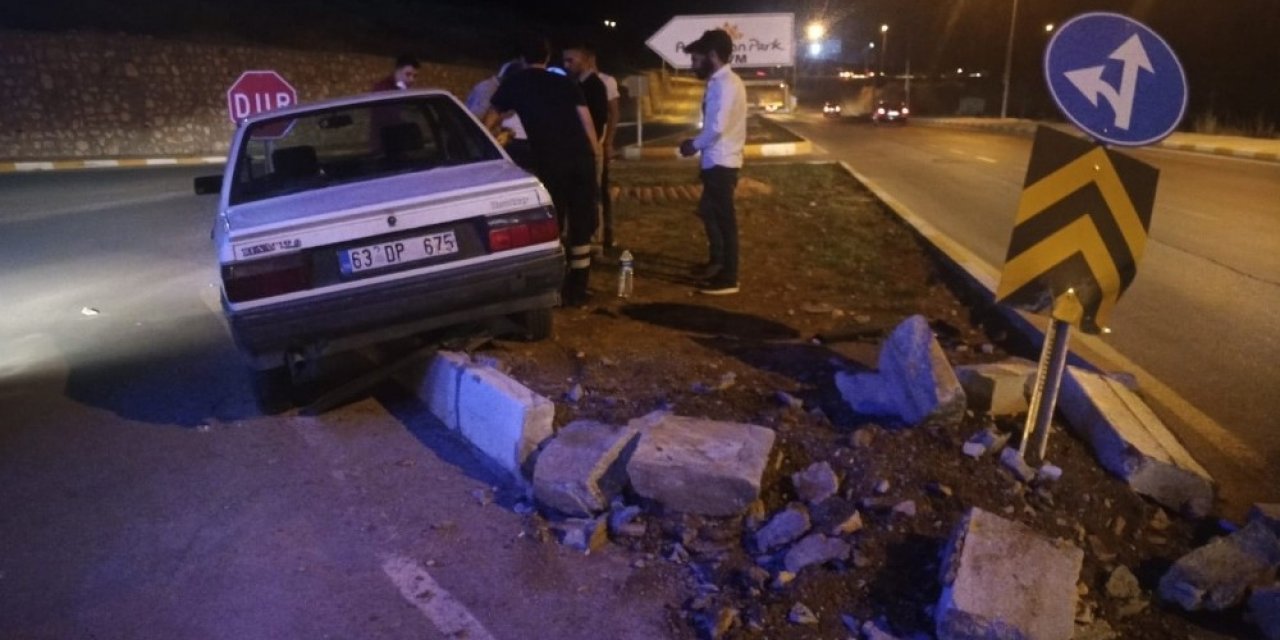Otomobil refüje çıktı