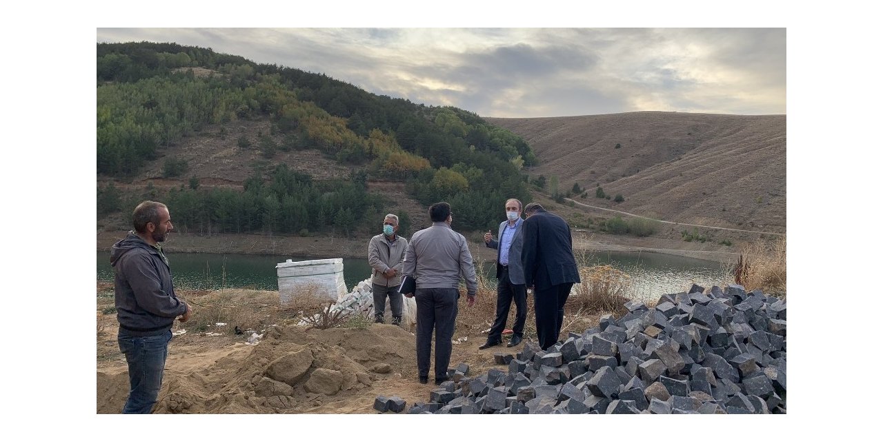 Vali Epcim Milletvekili Battal’la birlikte incelemelerde bulundu