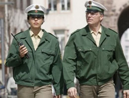 Almanya sokaklarında Türk polisler