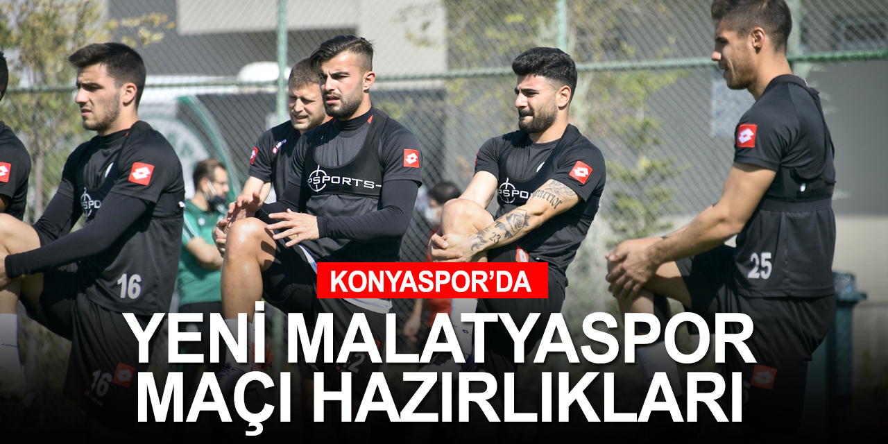 Konyaspor 17 Ekim'deki Yeni Malatyaspor maçına hazırlanıyor