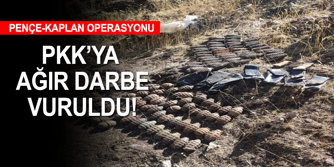 Komandolarımızdan PKK’ya ağır darbe