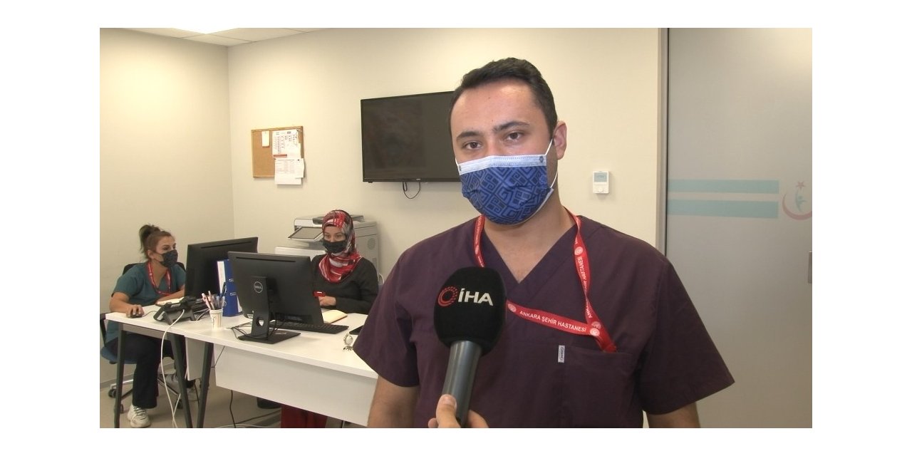 Virüs savaşçıları Covid-19’u yenerek görevinin başına döndü