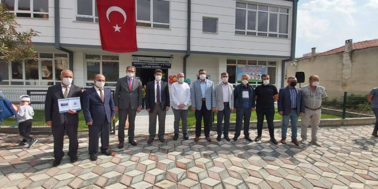 Kırkağaç’ta 4-6 yaş Kur’an Kursu hizmete girdi