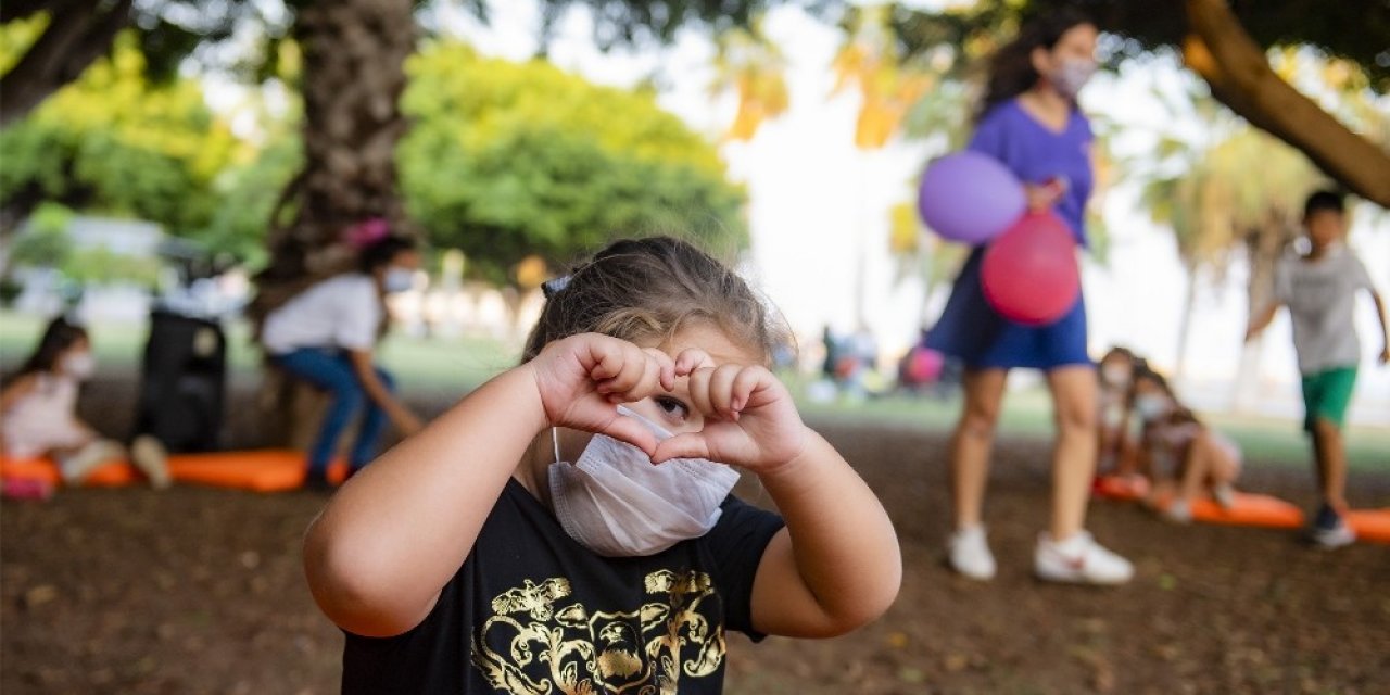 Dünya Kız Çocukları Günüde çocuklar doyasıya eğlendi