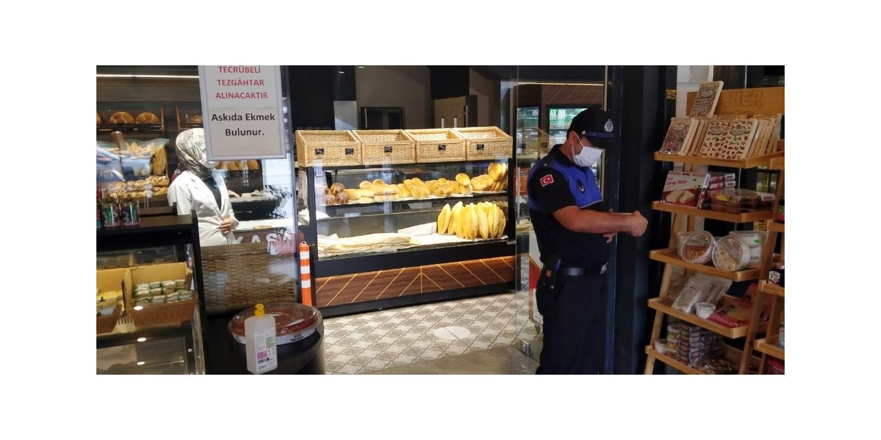 Zabıta ekipleri fırınları denetledi