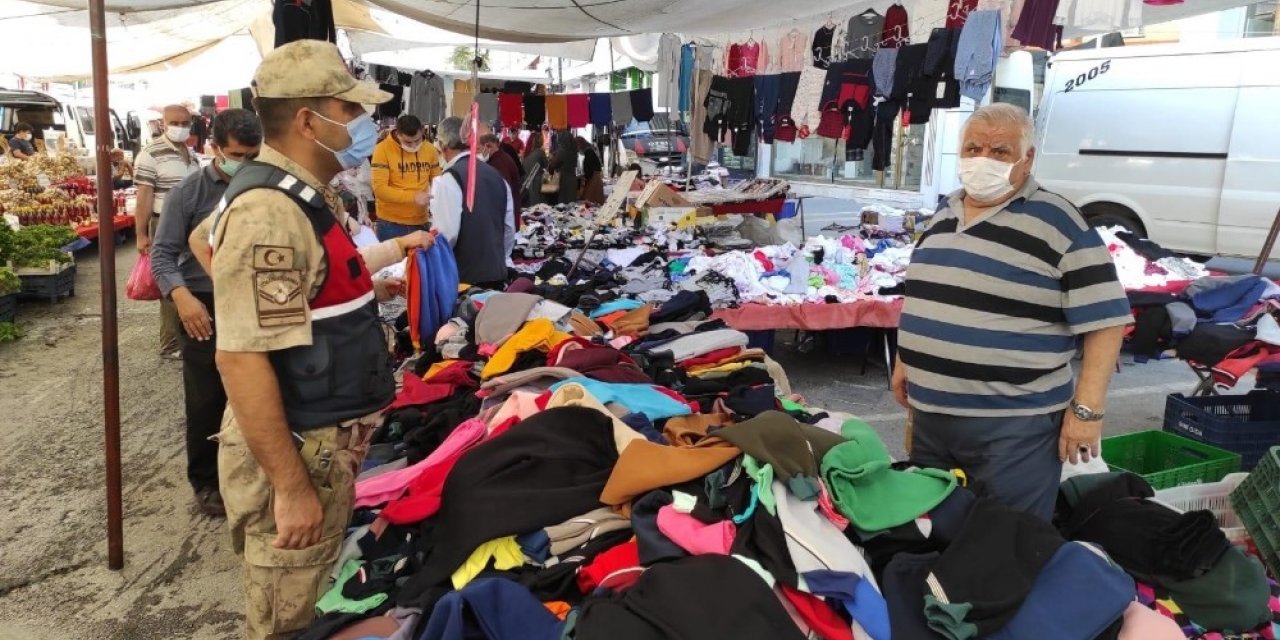 Malatya’da jandarmadan Covid-19 denetimleri