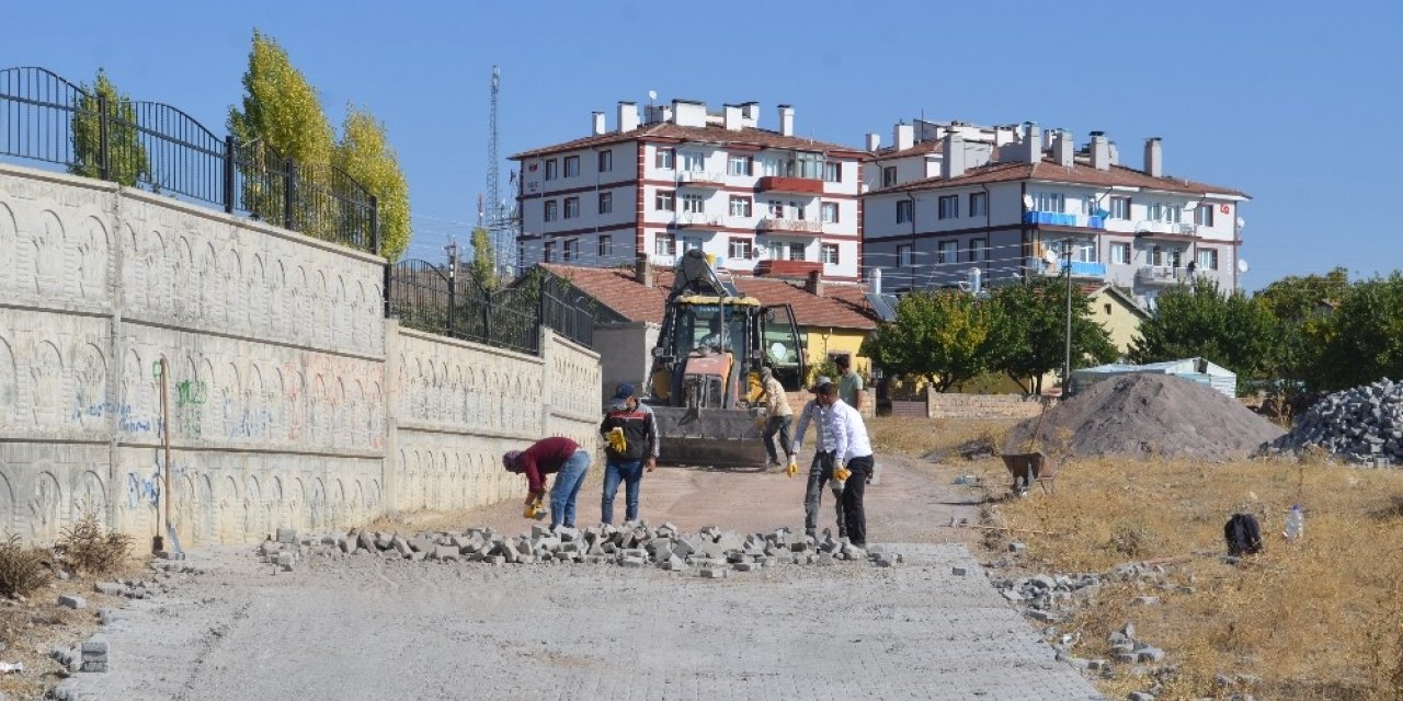 Bünyan Belediyesi ekipleri Cumhuriyet Mahallesi’nde