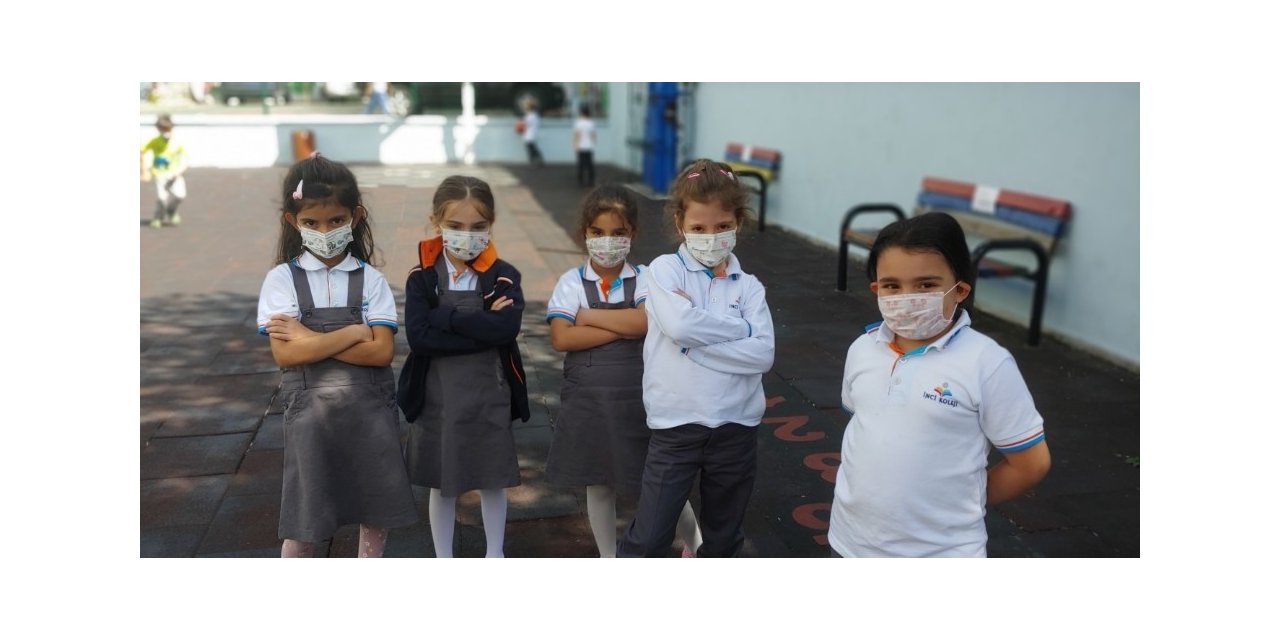 İnci Kolejinde ilkokullar yüz yüze eğitime başladı