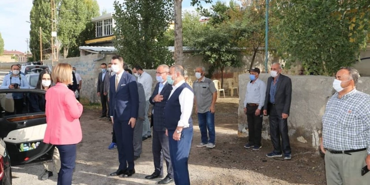 Vali Becel, Karacaören köyünü ziyaret etti
