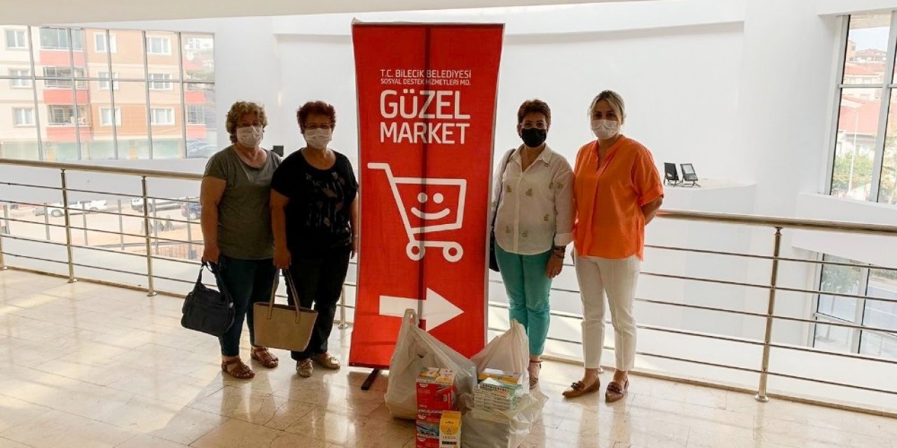 Güzel Market’e kırtasiye desteği