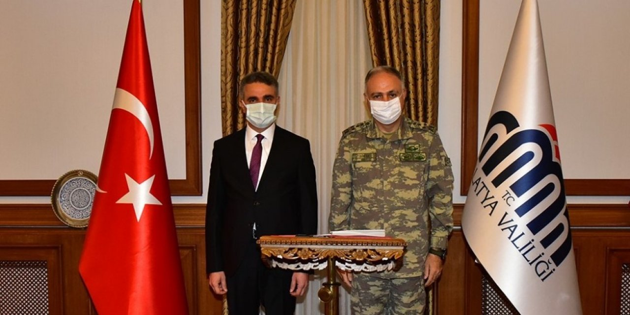 2. Ordu Komutanı Gürak’tan Vali Baruş’a ziyaret