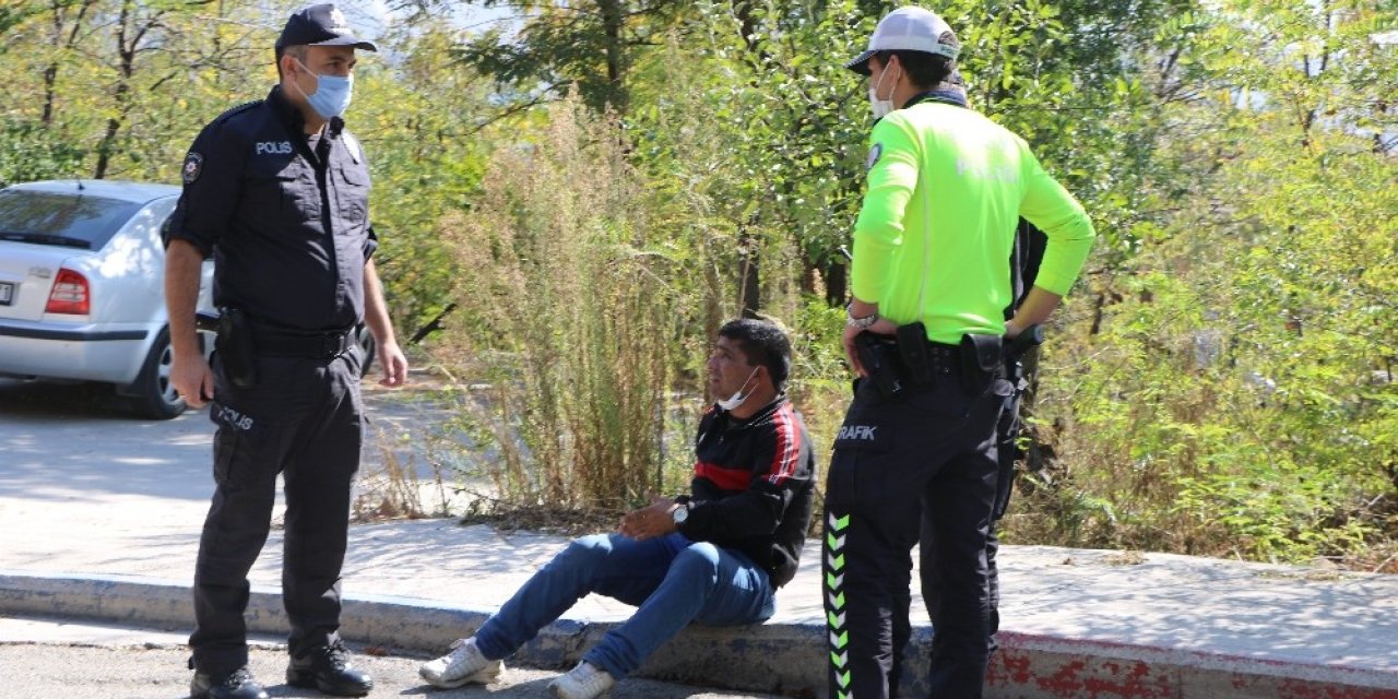 Karabük’te hasta numarası yaparak para dilenen şahıs gözaltına alındı