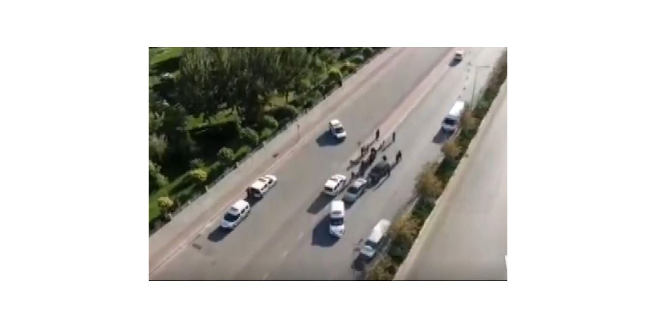 Gaziantep’te drone destekli asayiş uygulaması yapıldı