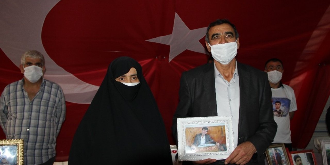 Evlat nöbetindeki aile oğluna kavuştu, çadırda zılgıtla karşılandı