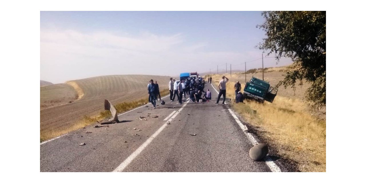 Arapgir’de kaza: 2 yaralı