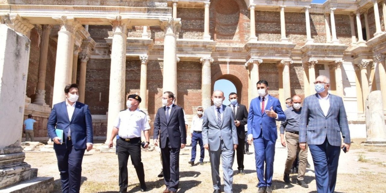Sardes Antik Kenti’ne ziyaretçi merkezi kuruluyor